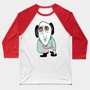 weird panda man Baseball T-Shirt